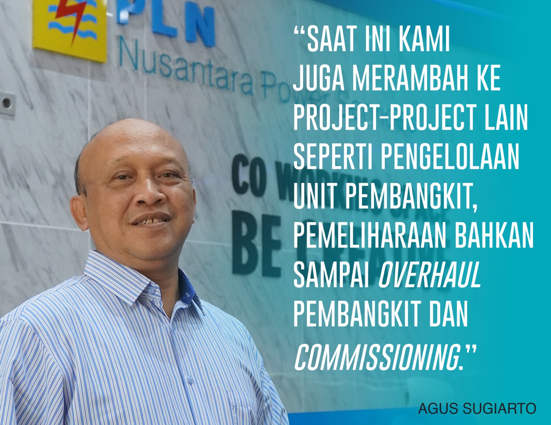 Agus Sugiarto. Kepala Satuan Risiko dan LK3