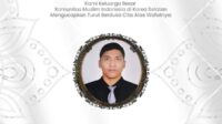 pekerja migran tewas Ucapan turut berduka cita atas meninggalnya Darwita yang diunggah akun Komunitas Muslim Indonesia (KMI) Korsel, Kamis (21/5/2026). (Foto : Dok. KMI Korsel)