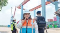 pelindo Simulasi penanganan darurat di pelabuhan Talang Duku, Jambi. ((Foto : Antara/HO/Humas Pelindo Jambi)