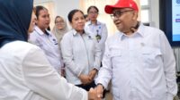 wamenaker Wakil Menteri Ketenagakerjaan (Wamenaker) Afriansyah Noor saat melakukan kunjungan kerja ke Balai K3 Medan, Kamis (20/8/2026).(Foto : Humas Kemenaker)